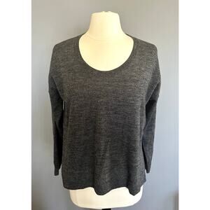 Madewell Women's Merino Wool Gray Sweater - M